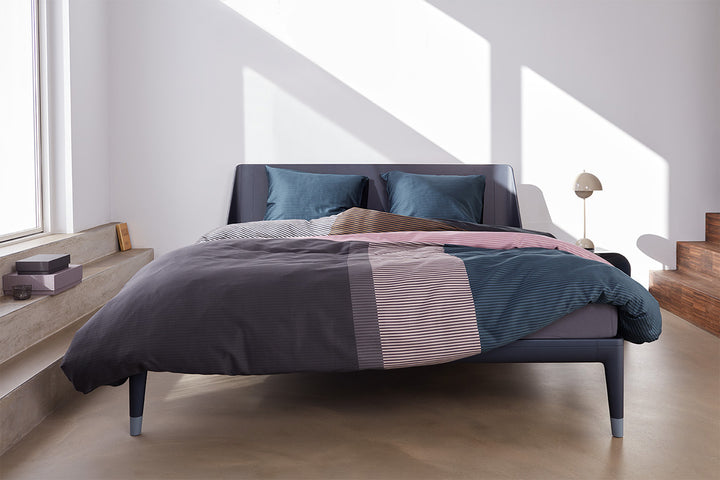 RESTSALG Auping Essential Night Blue, Plan bund og Adagio madras