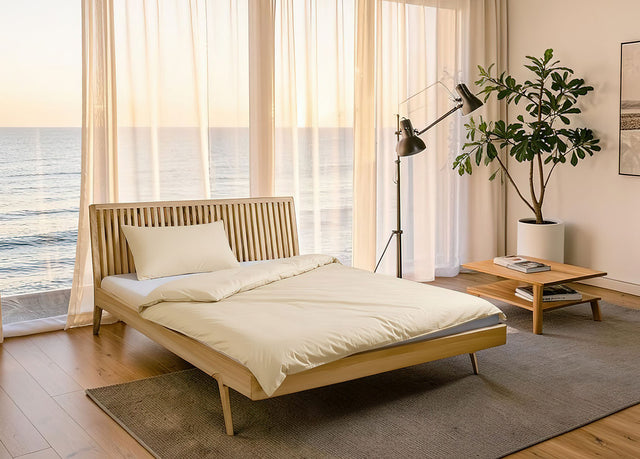 Nordic Classic sengeramme inkl. lamelbund og pocketmadras