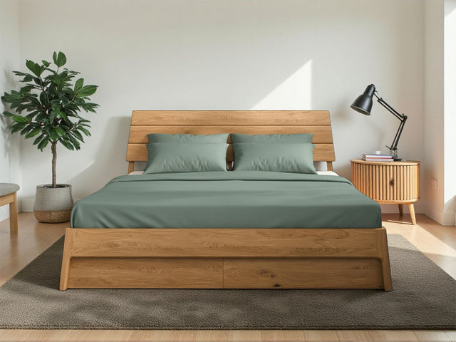 Nordic Design sengeramme med skuffer