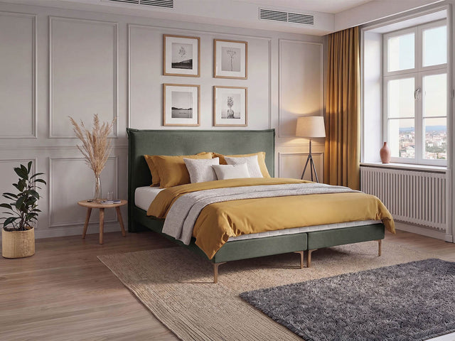 Dunlopillo Pure Madras med Springbox De Lux light