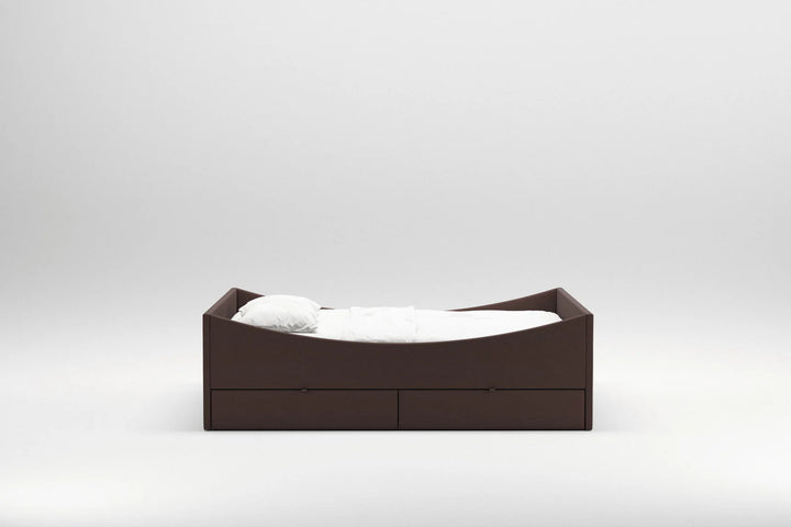 RYE Curved dobbeltseng med skuffer