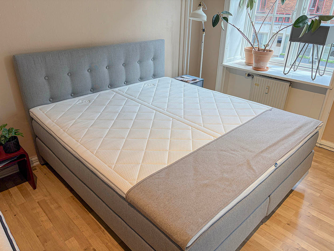 OUTLET Auping original Kontinental seng – Deluxe madras og Top