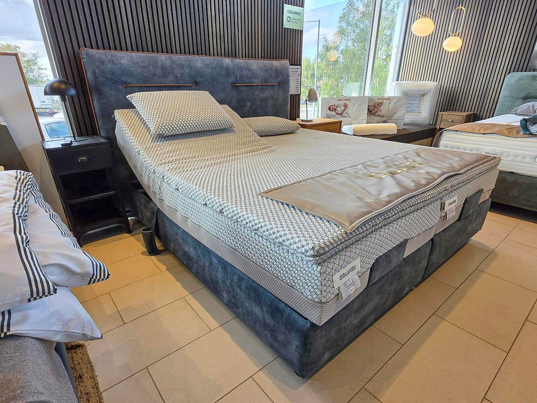 OUTLET Colunex Lust elevation 180x200 cm - komplet med madrasser, topmadras og gavl