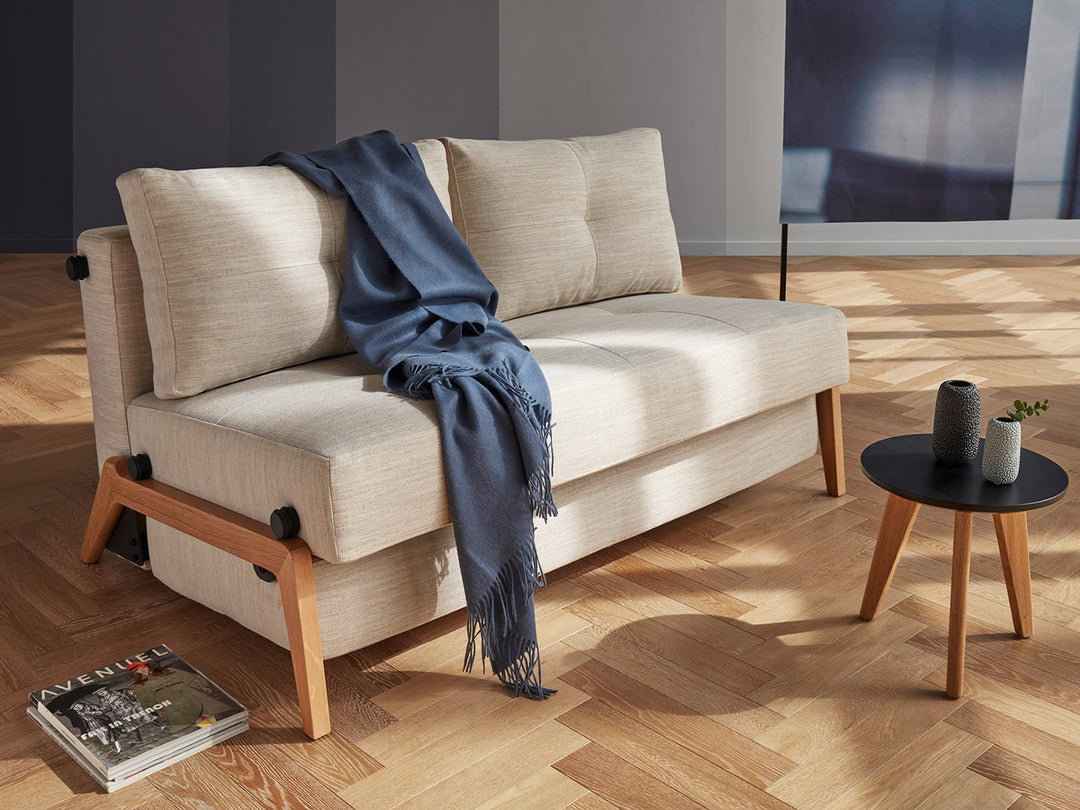 Innovation Living Cubed wood sovesofa