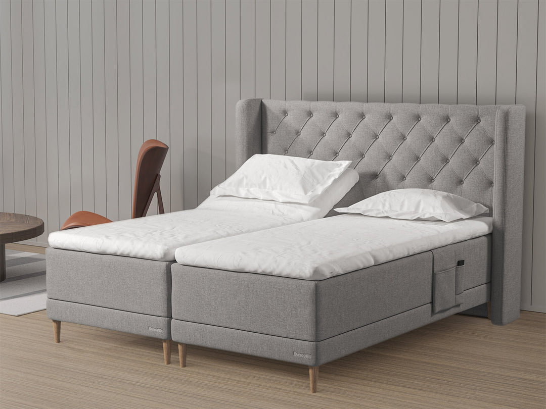 Dunlopillo Pure Boxelevation dobbeltseng