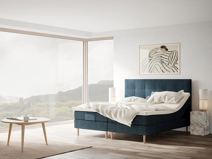 Højby Flex elevation dobbelt seng miljø