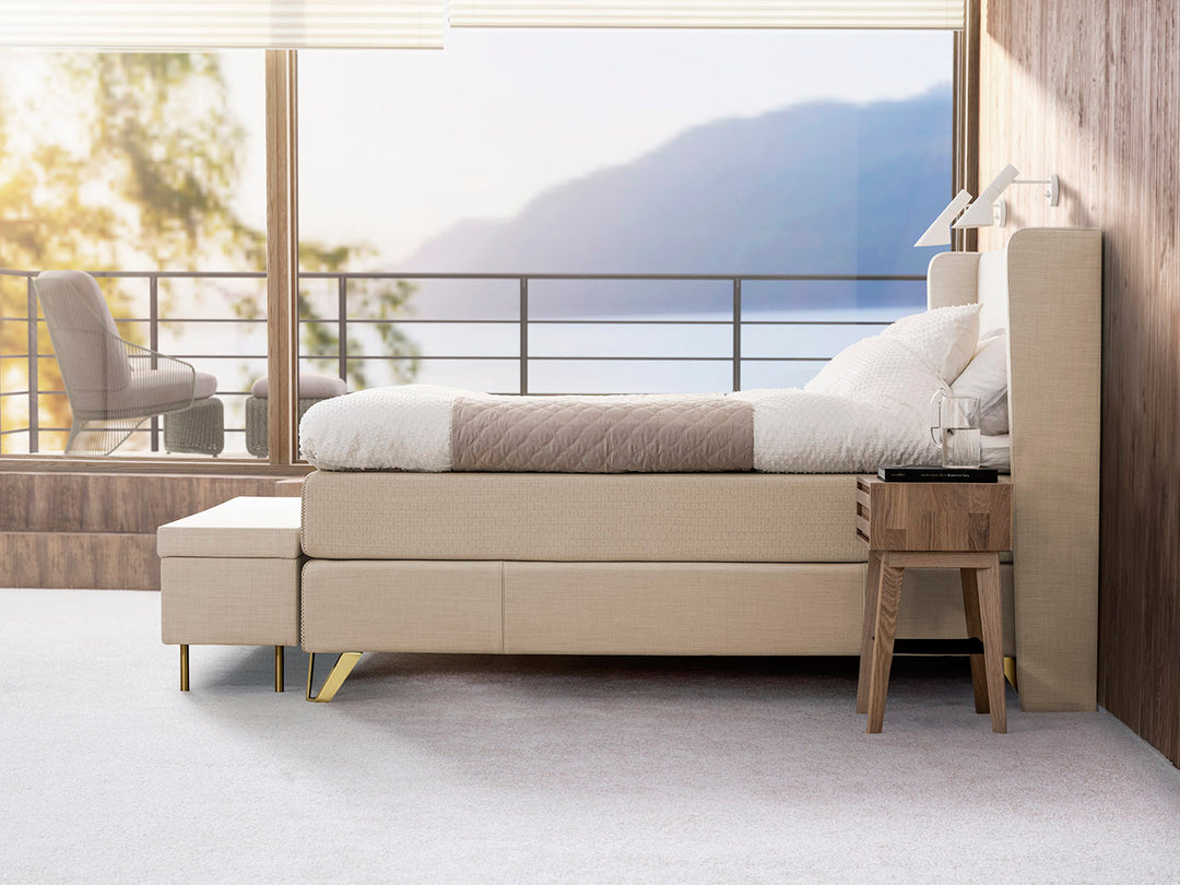 Jensen Supreme kontinental halvandenmands seng