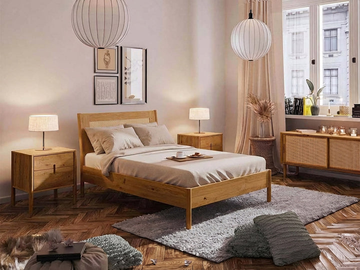 Nordic Design sengeramme inkl. flet gavl 120x200 cm
