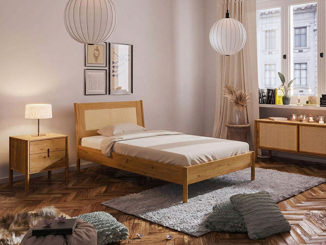 Nordic Design sengeramme inkl. flet gavl 90x200 cm