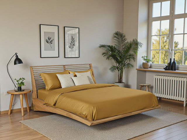 Nordic Design Flow med opbevaring og Comfort Memory madras