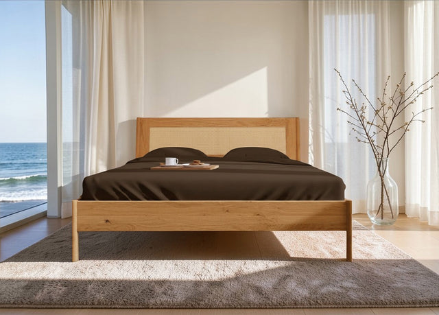 Nordic Design sengeramme - Fransk Flet - med Dunlopillo Pure madras