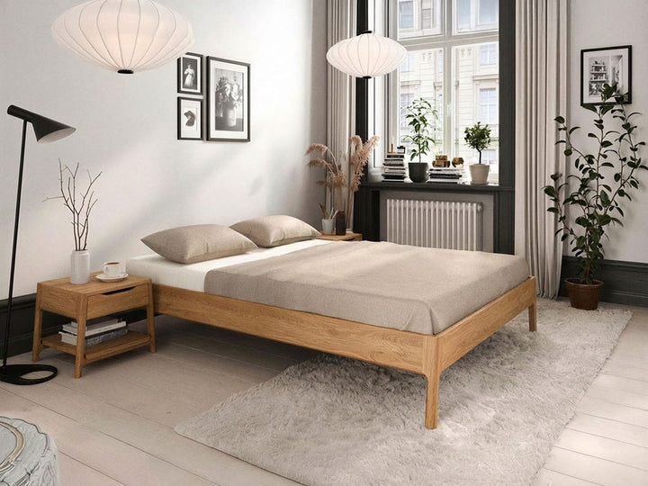 Nordic Design light Eg sengeramme 120x200 cm