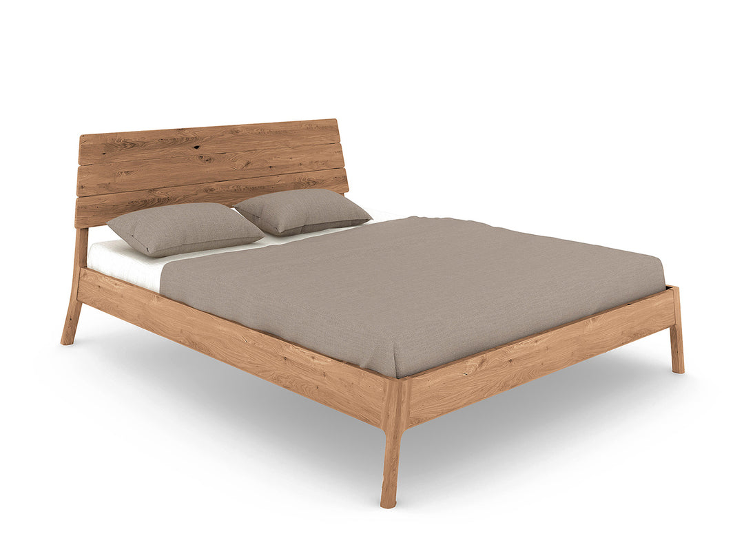 Nordic Design light eg sengeramme med gavl