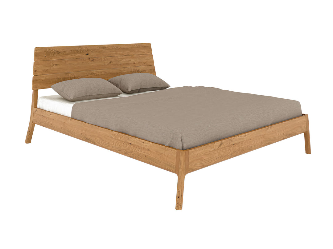 Nordic Design light eg sengeramme med gavl