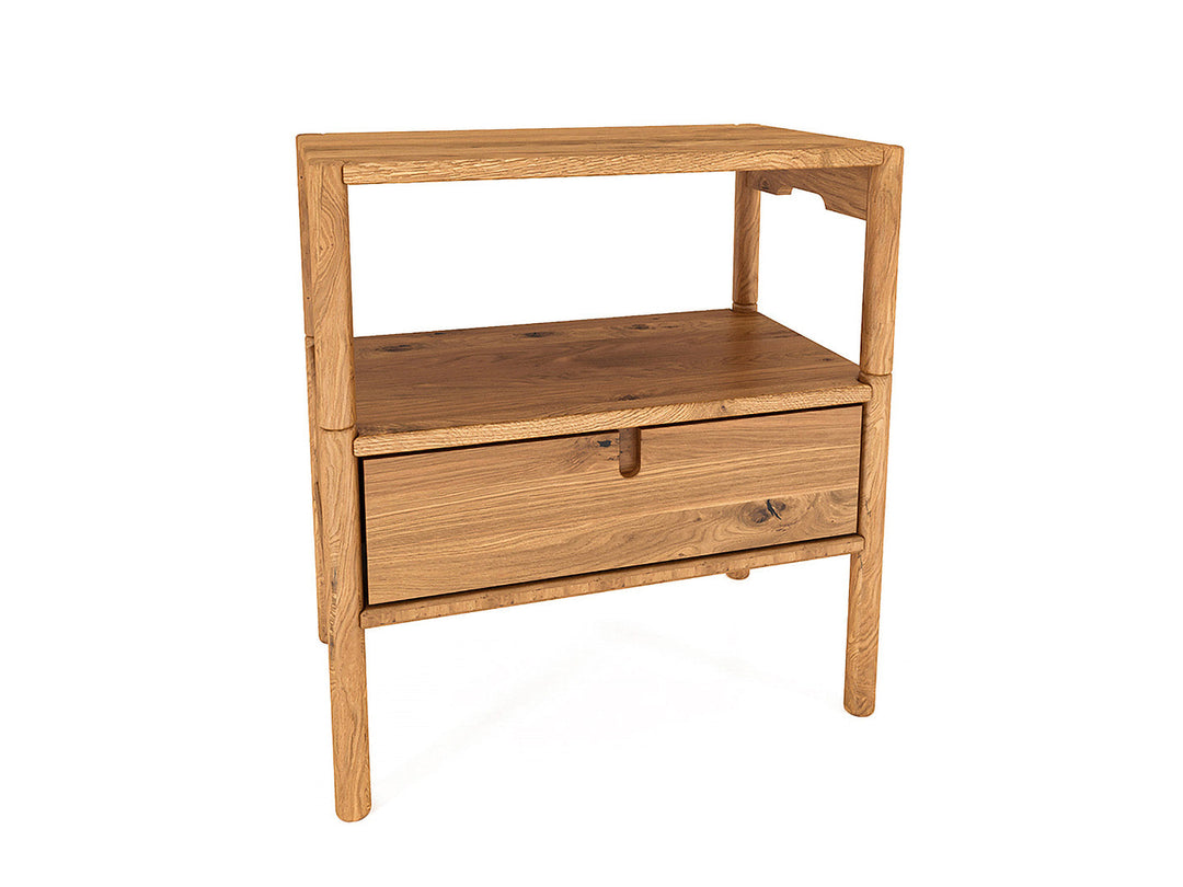 Nordic Design sengebord med bakke