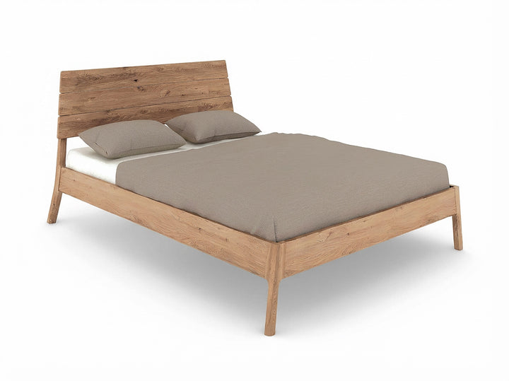 Nordic Design light Eg sengeramme inkl. gavl 140x200 cm