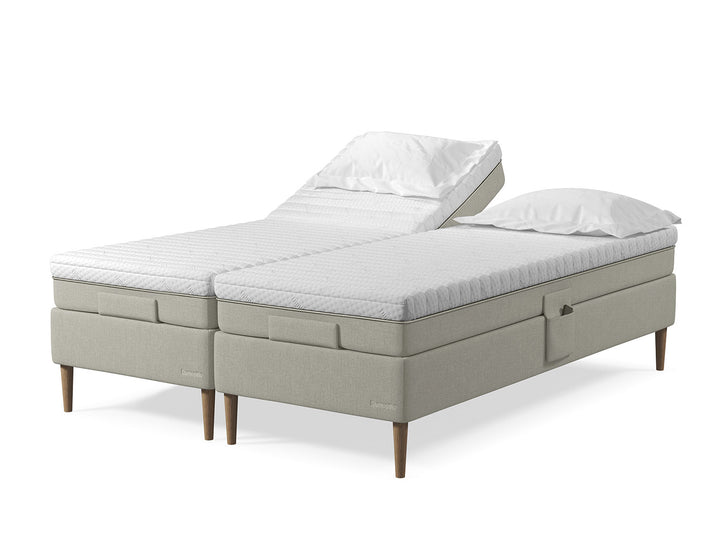 Dunlopillo Pure deluxe elevation dobbeltseng