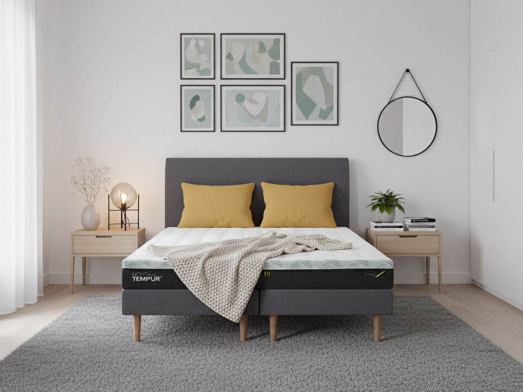 Tempur Pro Plus Cool Touch med Sawana springbox